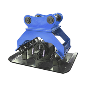 Hydraulic plate compactor