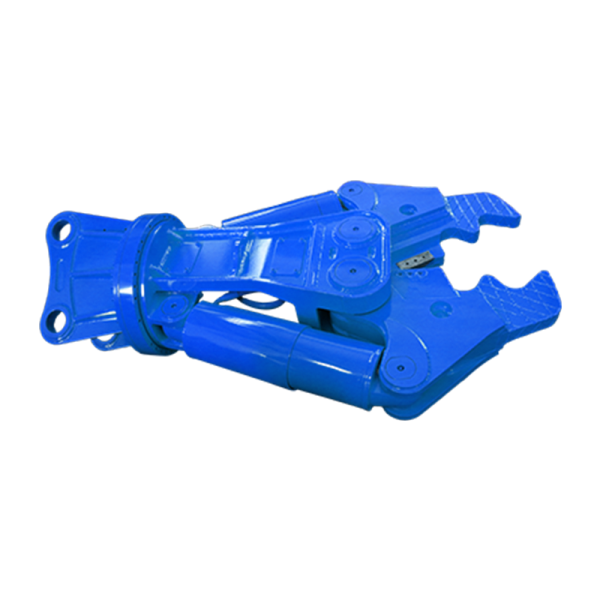 主图2 Double cylinder slewing hydraulic shear
