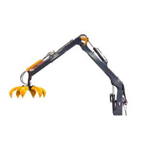Steel grabbing machine